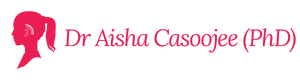 Dr Aisha Casoojee (PhD) Logo